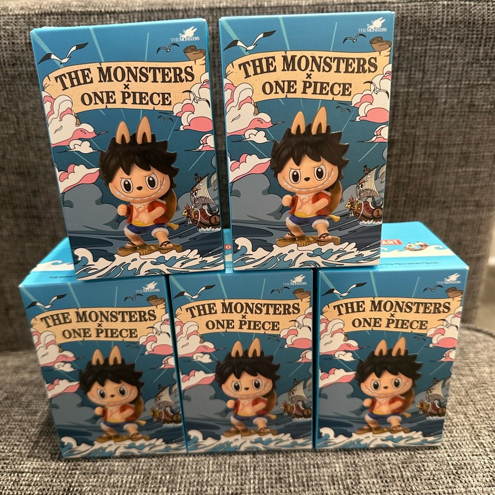 THE MONSTERS × One Piece Series Figures Blind Box